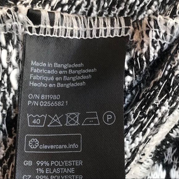 {H&M DIVIDED} Geometric Aztec Tribal Long Cardigan - Picture 10 of 11